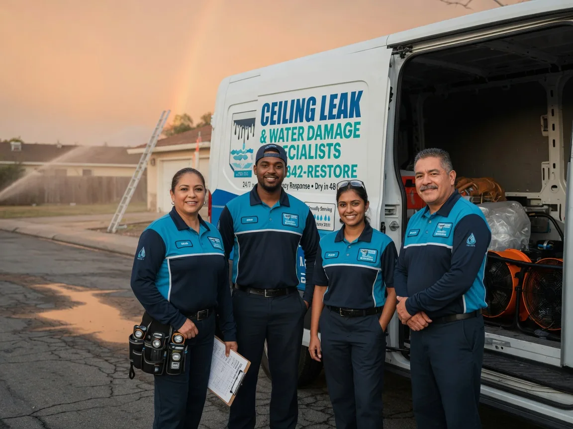 Ceiling Leak Cleanup company in Wadsworth, TX